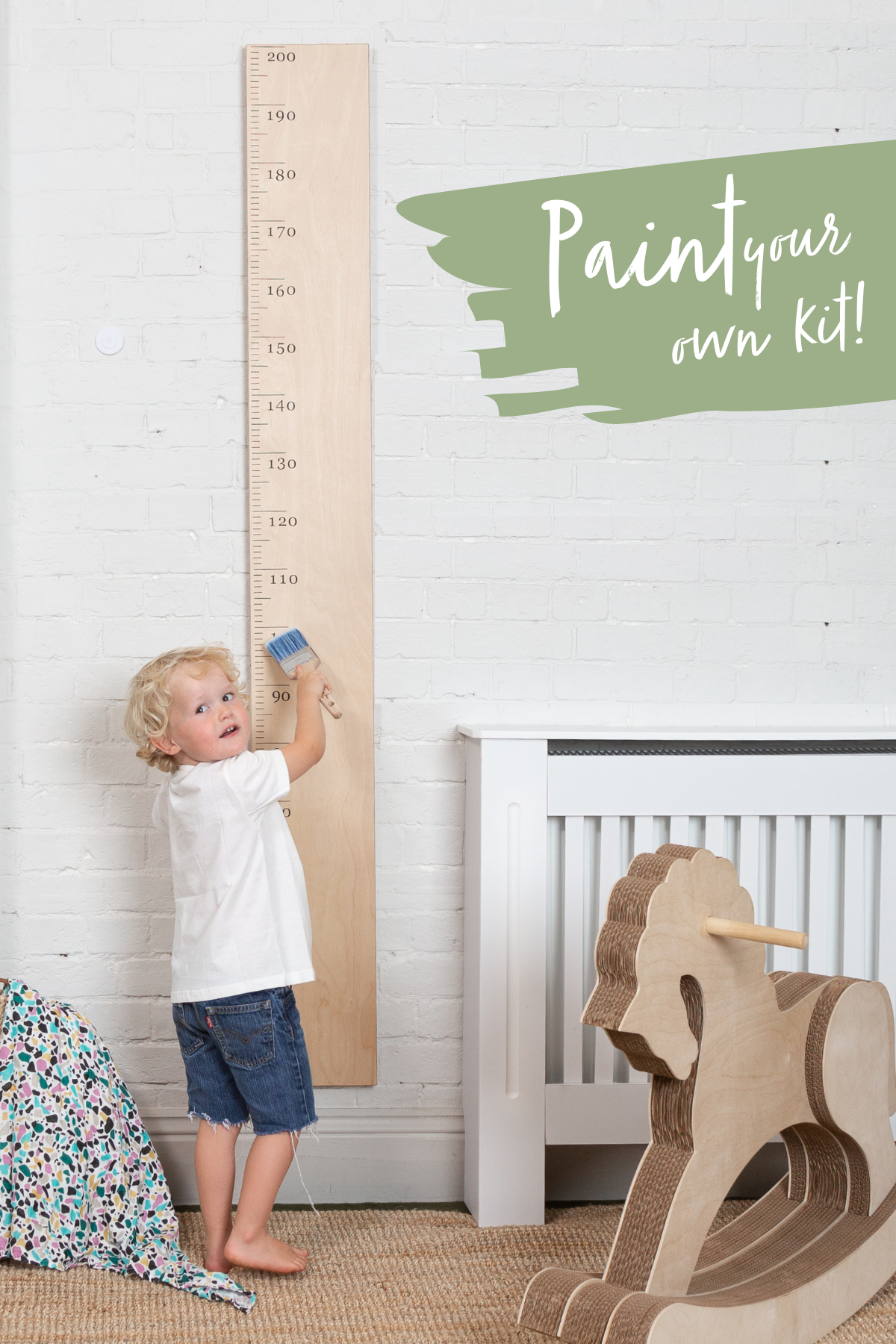 Paint Your Own Height Chart Kit