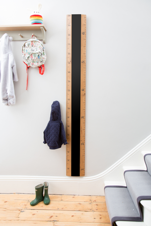 IMPERFECT - Chalkboard Ruler Height Chart - Fawn