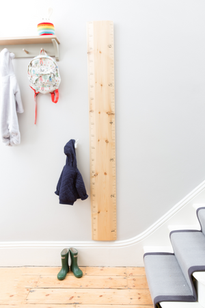IMPERFECT - Ruler Height Chart - Biscuit