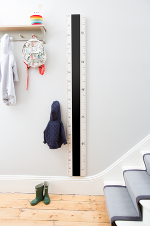 IMPERFECT - Chalkboard Ruler Height Chart - Putty