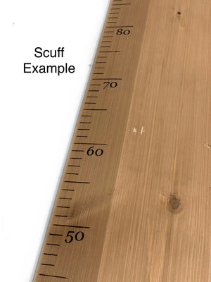 IMPERFECT - Ruler Height Chart - Fawn