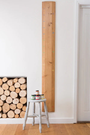 IMPERFECT - Rainbow Ruler Height Chart - Fawn