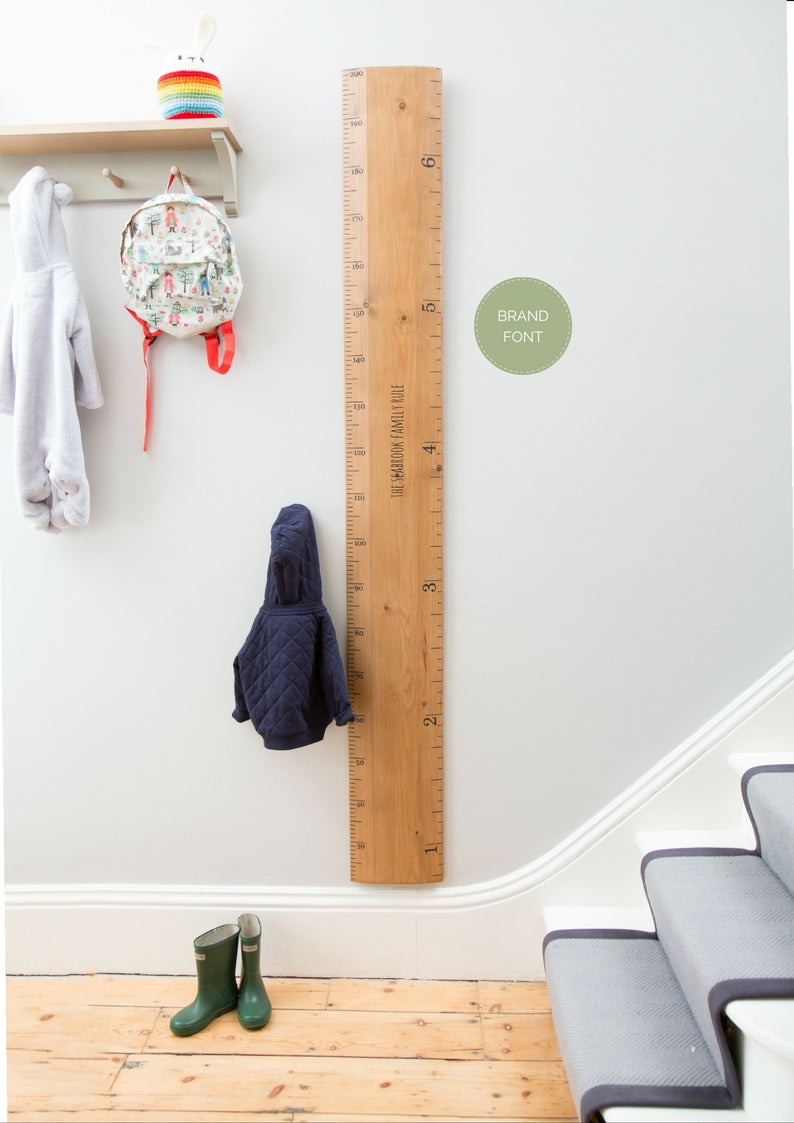 Fawn Ruler Height Chart Family Rule